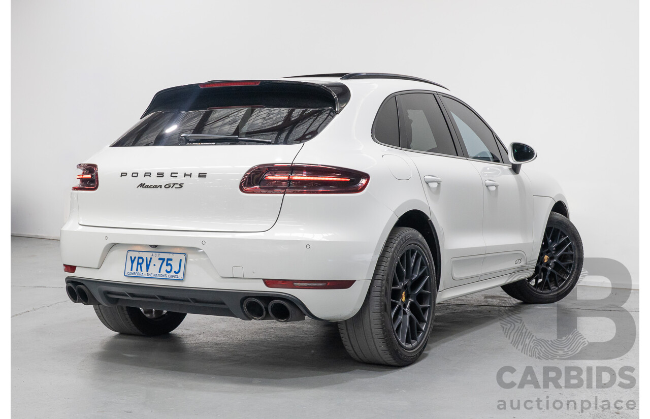 1/2017 Porsche Macan GTS (AWD) MY17 4d Wagon White Twin Turbo V6 3.0L