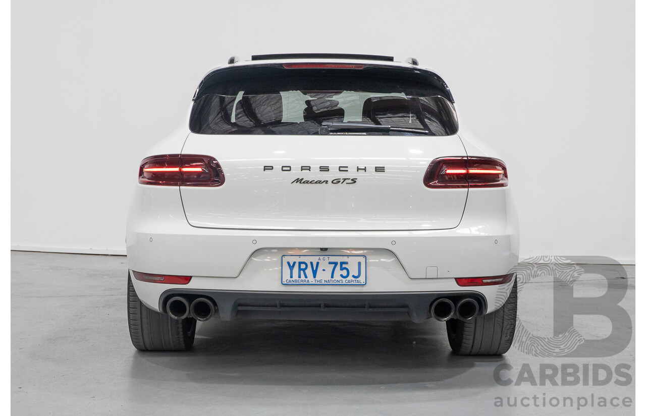 1/2017 Porsche Macan GTS (AWD) MY17 4d Wagon White Twin Turbo V6 3.0L