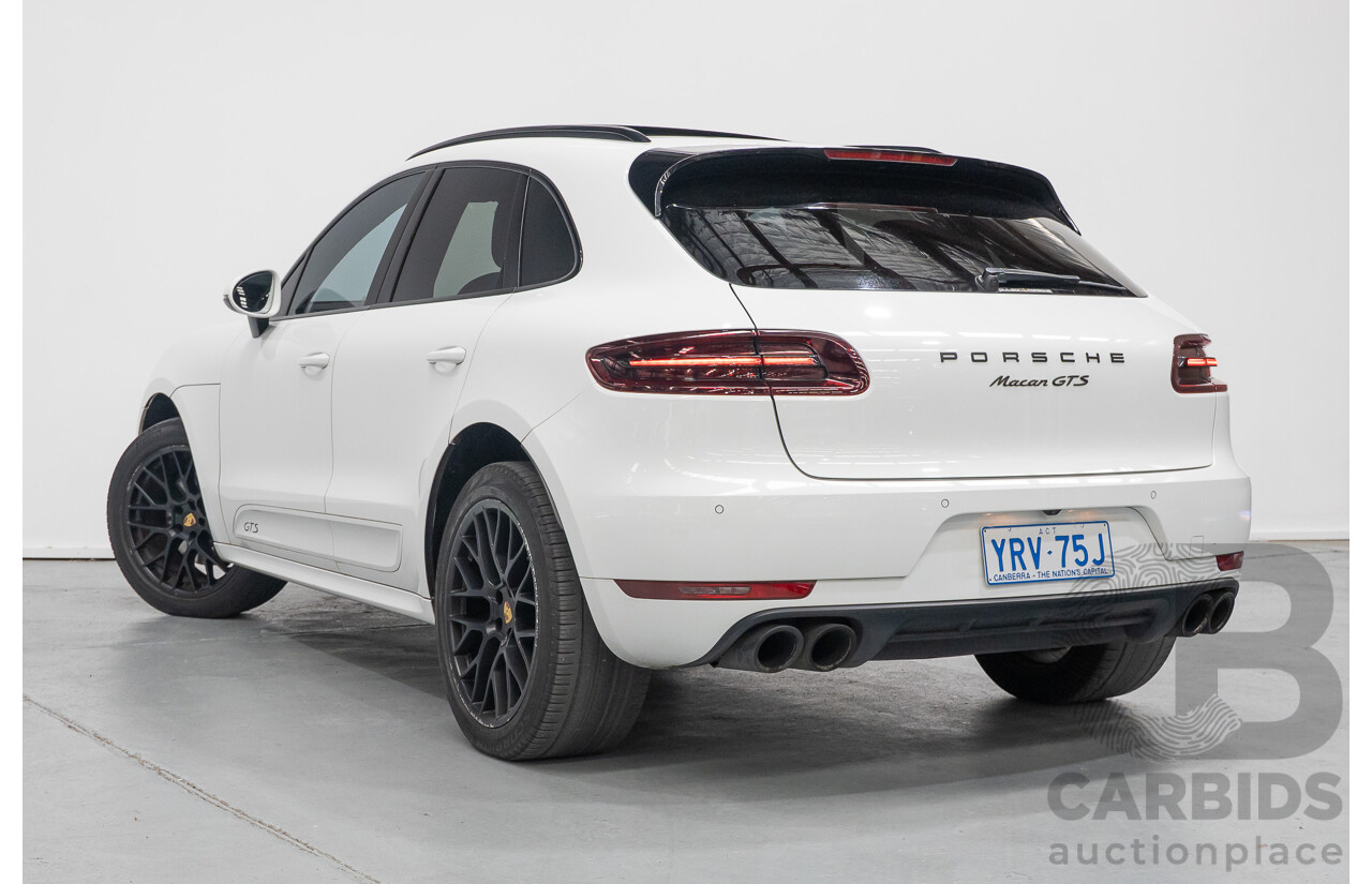 1/2017 Porsche Macan GTS (AWD) MY17 4d Wagon White Twin Turbo V6 3.0L