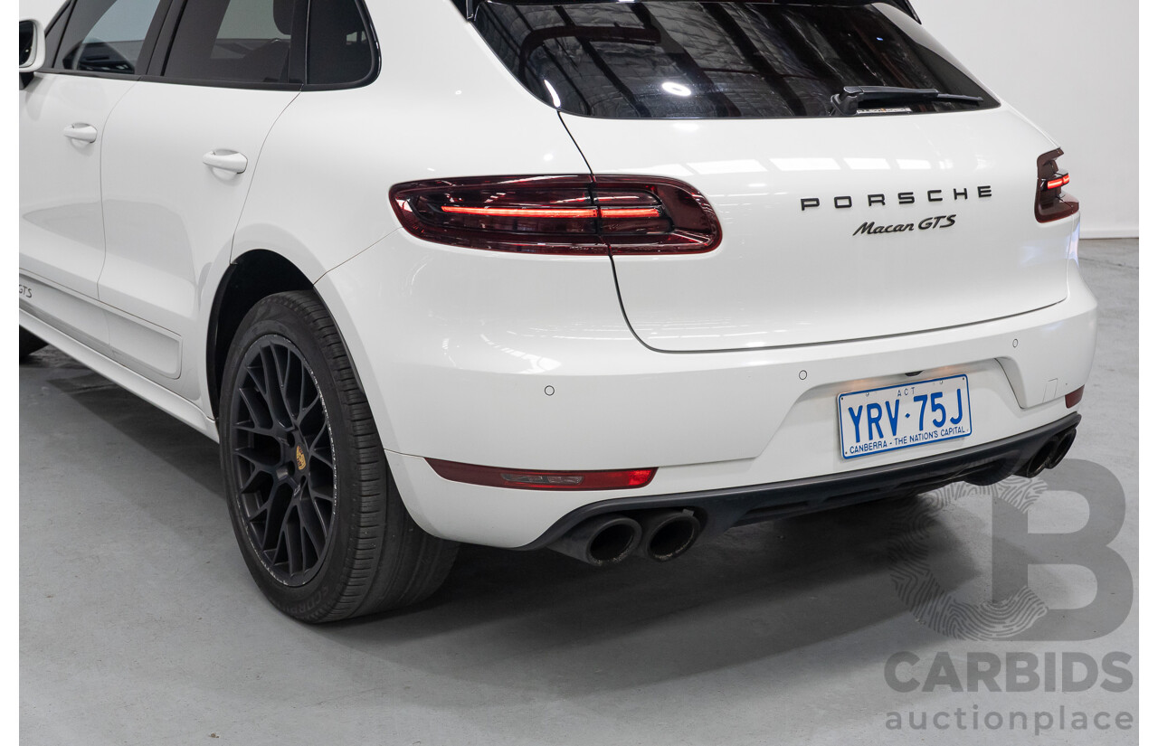 1/2017 Porsche Macan GTS (AWD) MY17 4d Wagon White Twin Turbo V6 3.0L