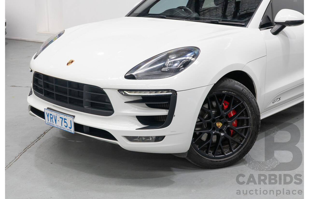 1/2017 Porsche Macan GTS (AWD) MY17 4d Wagon White Twin Turbo V6 3.0L