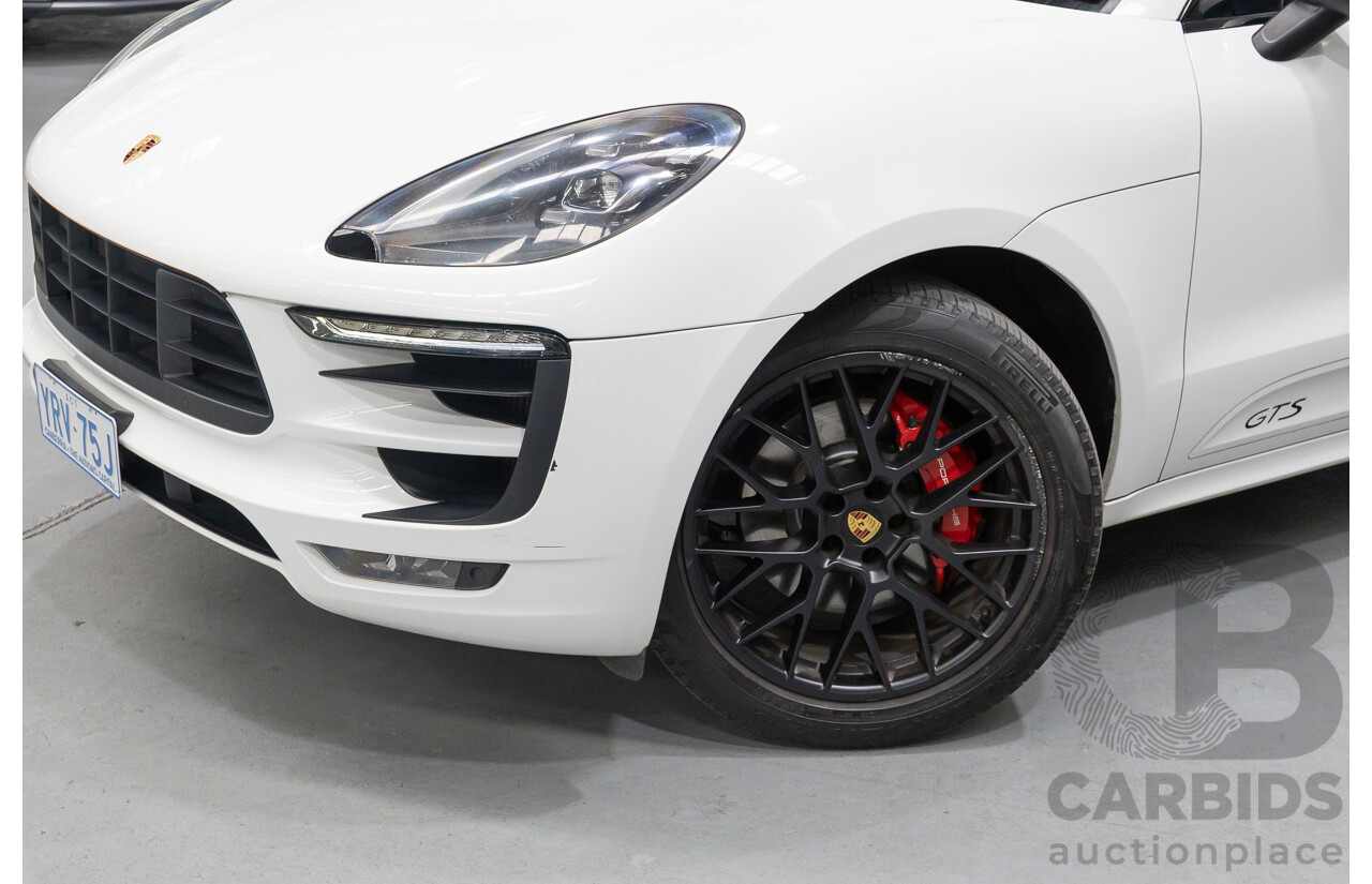 1/2017 Porsche Macan GTS (AWD) MY17 4d Wagon White Twin Turbo V6 3.0L