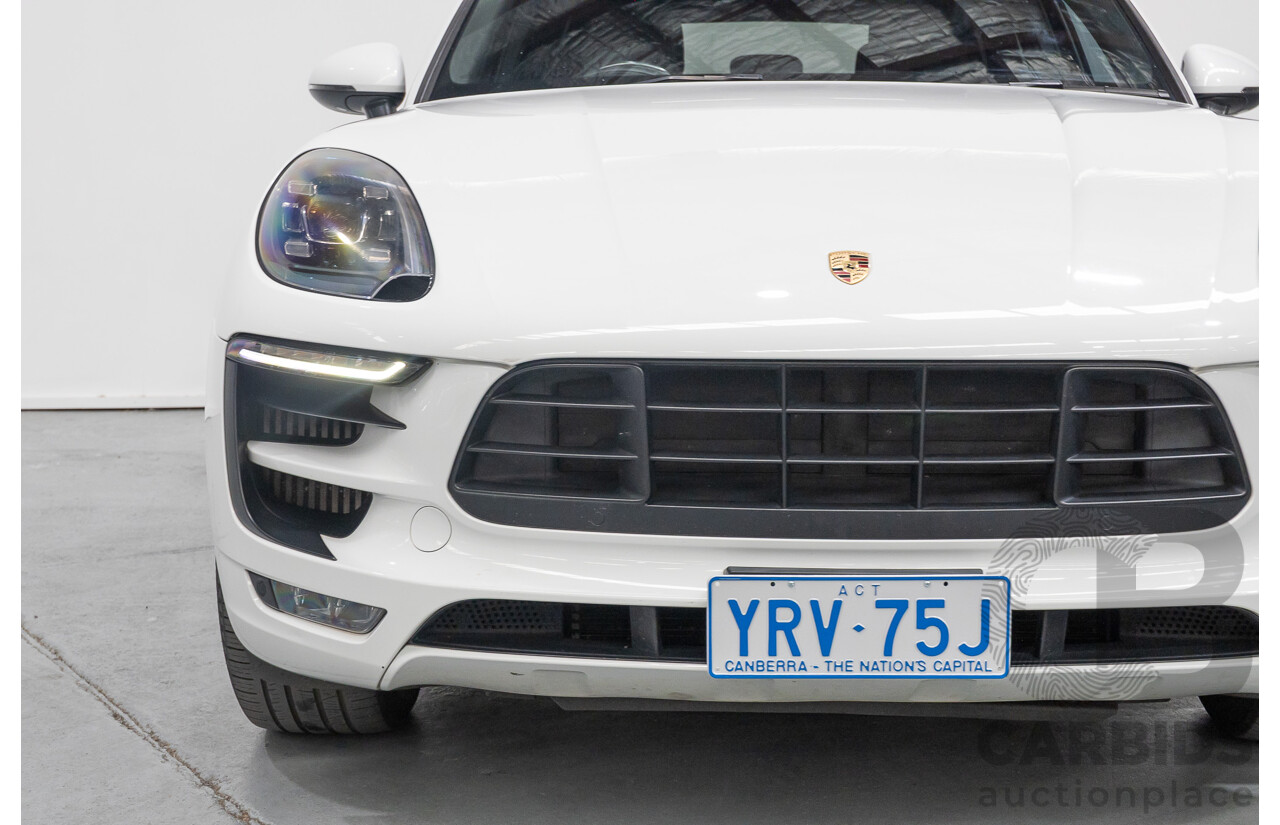 1/2017 Porsche Macan GTS (AWD) MY17 4d Wagon White Twin Turbo V6 3.0L