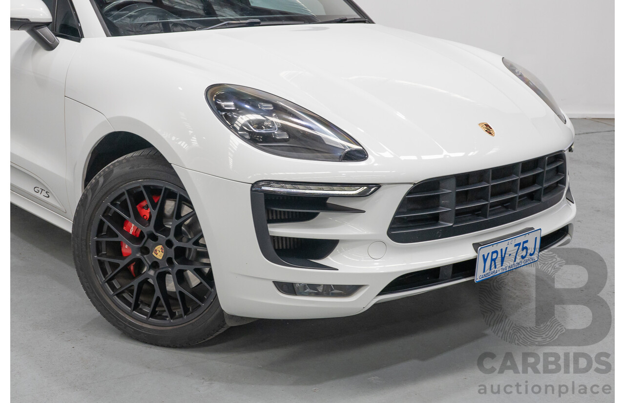 1/2017 Porsche Macan GTS (AWD) MY17 4d Wagon White Twin Turbo V6 3.0L