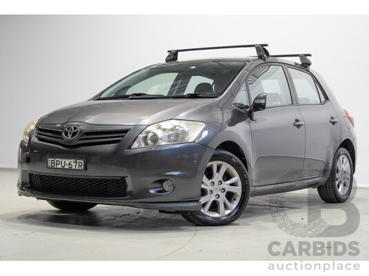 06/2010 Toyota Corolla Ascent Sport ZRE152R 5d Hatchback Grey 1.8L