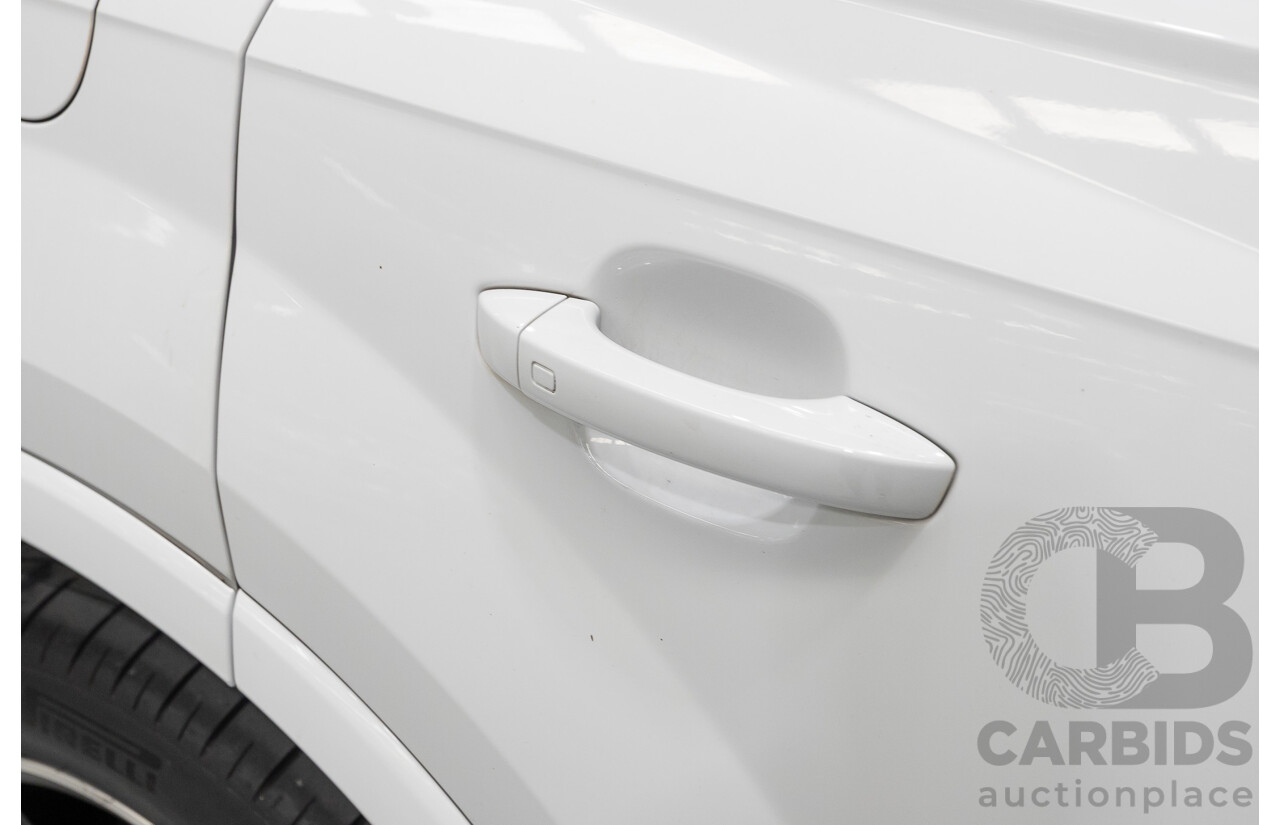4/2018 Audi Q7 3.0 TDI Quattro (AWD) 4M MY18 4d Wagon Glacier White Metallic Turbo Diesel V6 3.0L - 7 Seater