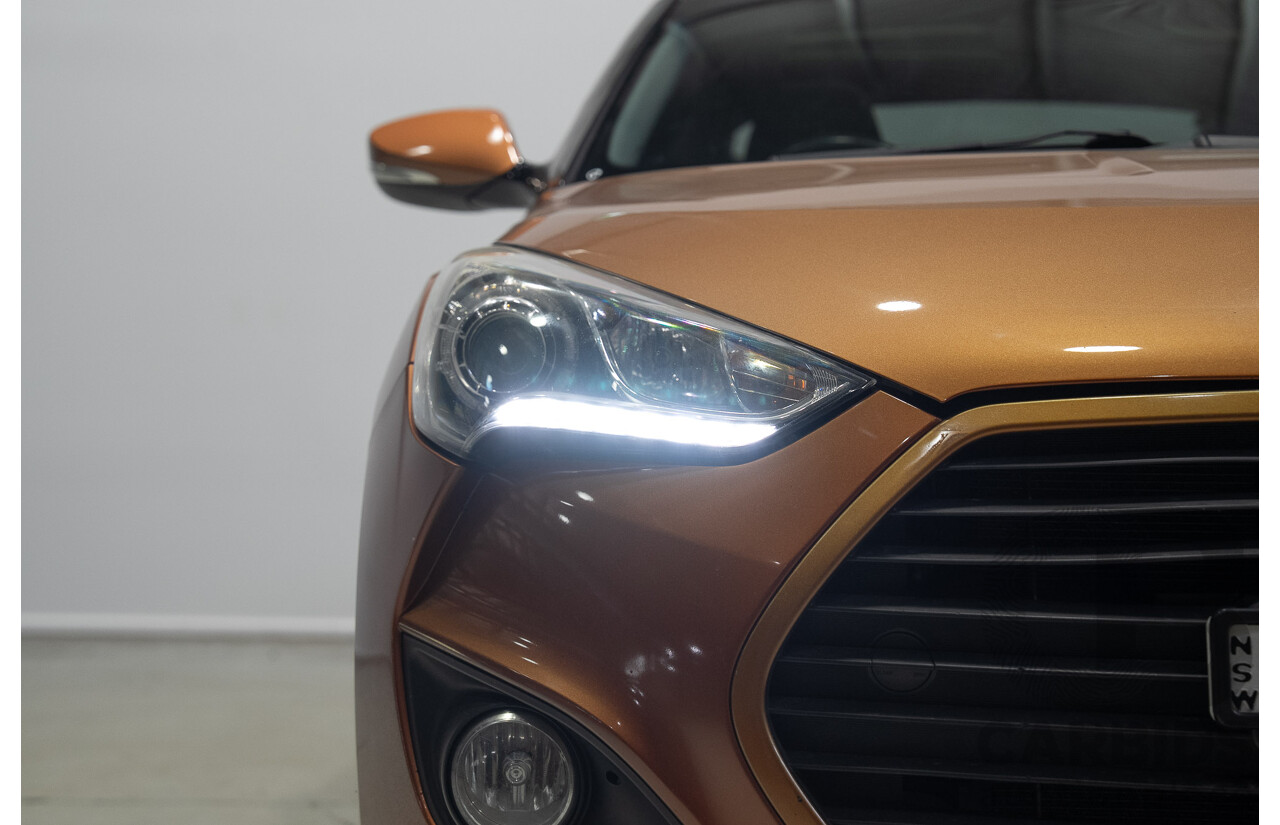 09/2012 Hyundai Veloster SR Turbo FS MY13 3d Coupe Orange 1.6L