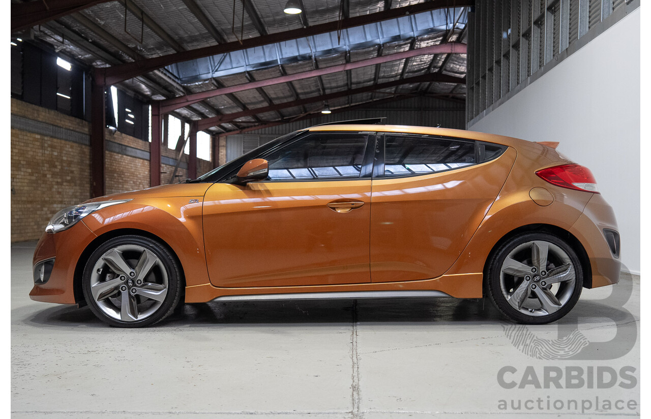 09/2012 Hyundai Veloster SR Turbo FS MY13 3d Coupe Orange 1.6L