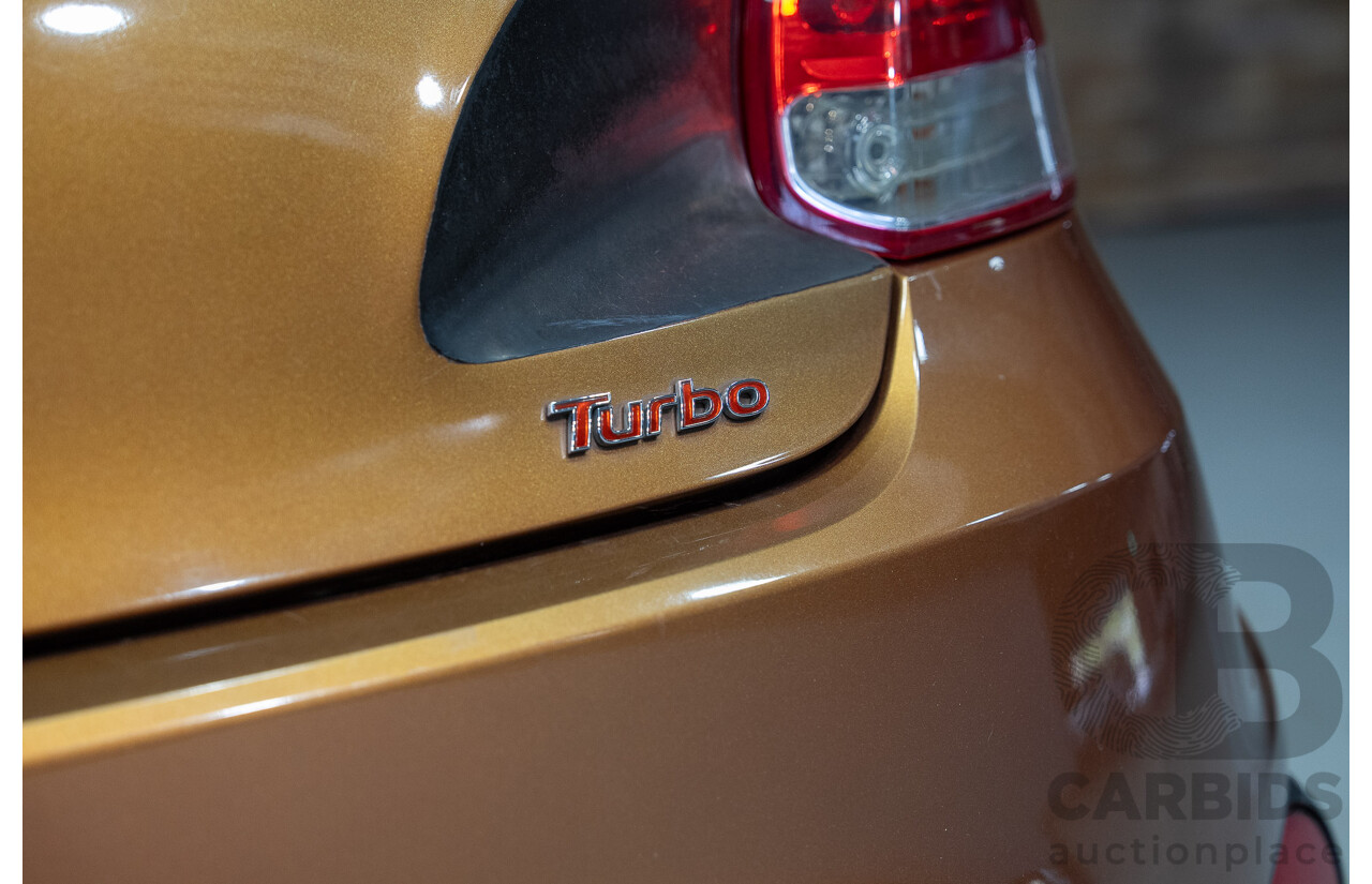 09/2012 Hyundai Veloster SR Turbo FS MY13 3d Coupe Orange 1.6L