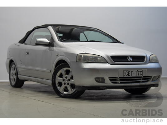08/2004 Holden Astra Convertible TS 2d 2.2L