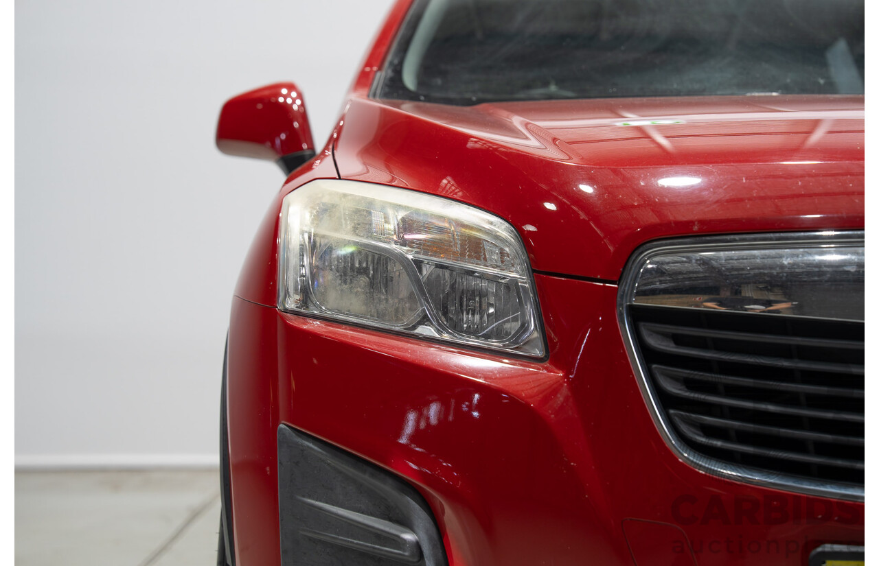 04/2016 Holden Trax LS TJ MY16 4d Wagon Red 1.8L