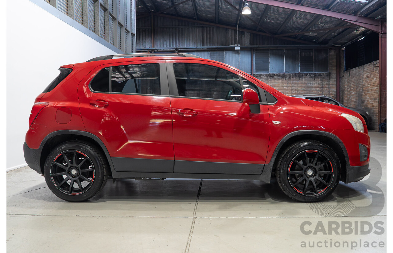 04/2016 Holden Trax LS TJ MY16 4d Wagon Red 1.8L