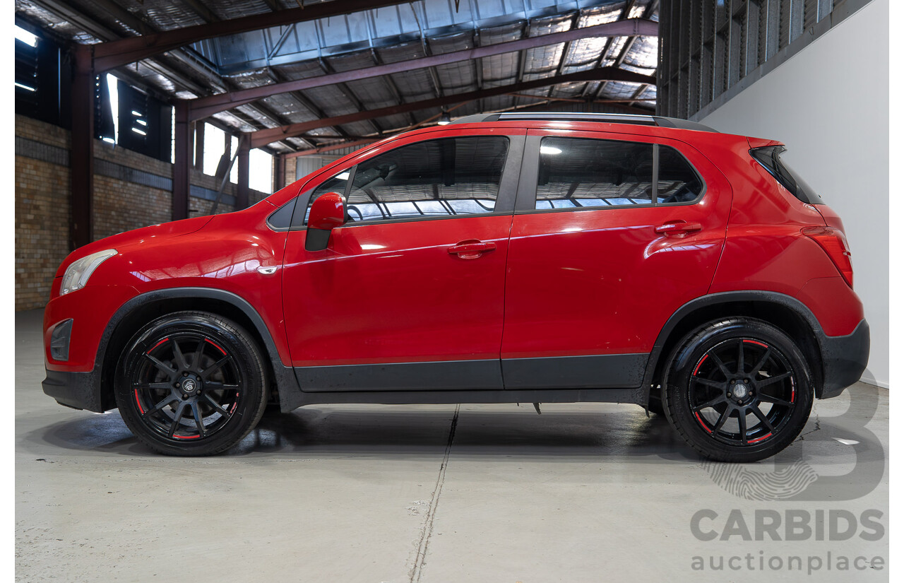 04/2016 Holden Trax LS TJ MY16 4d Wagon Red 1.8L