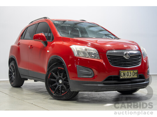04/2016 Holden Trax LS TJ MY16 4d Wagon Red 1.8L
