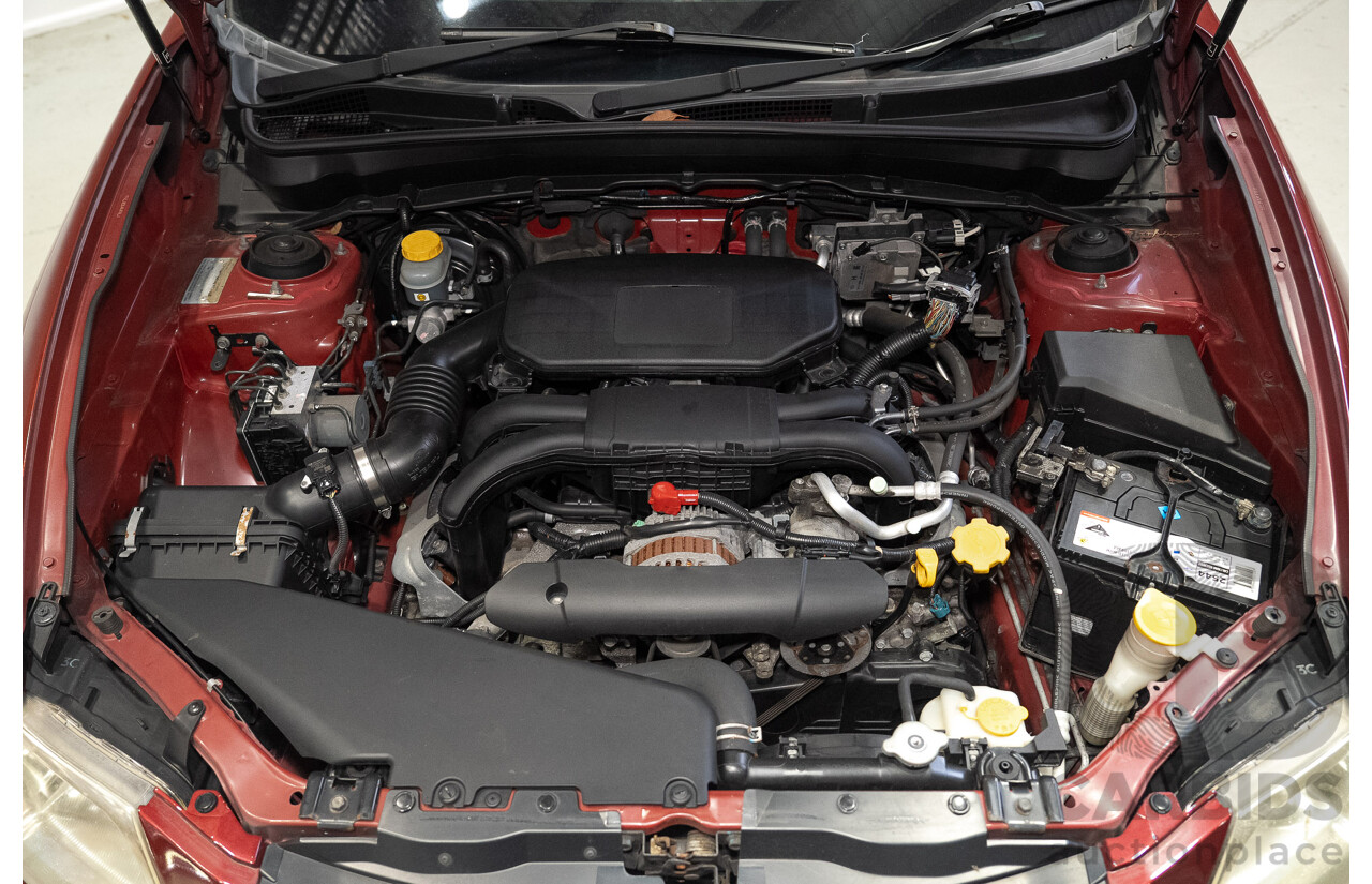 01/2013 Subaru Liberty EXIGA PREMIUM (AWD) MY13 4d Wagon Red 2.5L 7 Seats