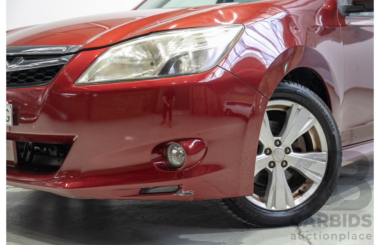 01/2013 Subaru Liberty EXIGA PREMIUM (AWD) MY13 4d Wagon Red 2.5L 7 Seats