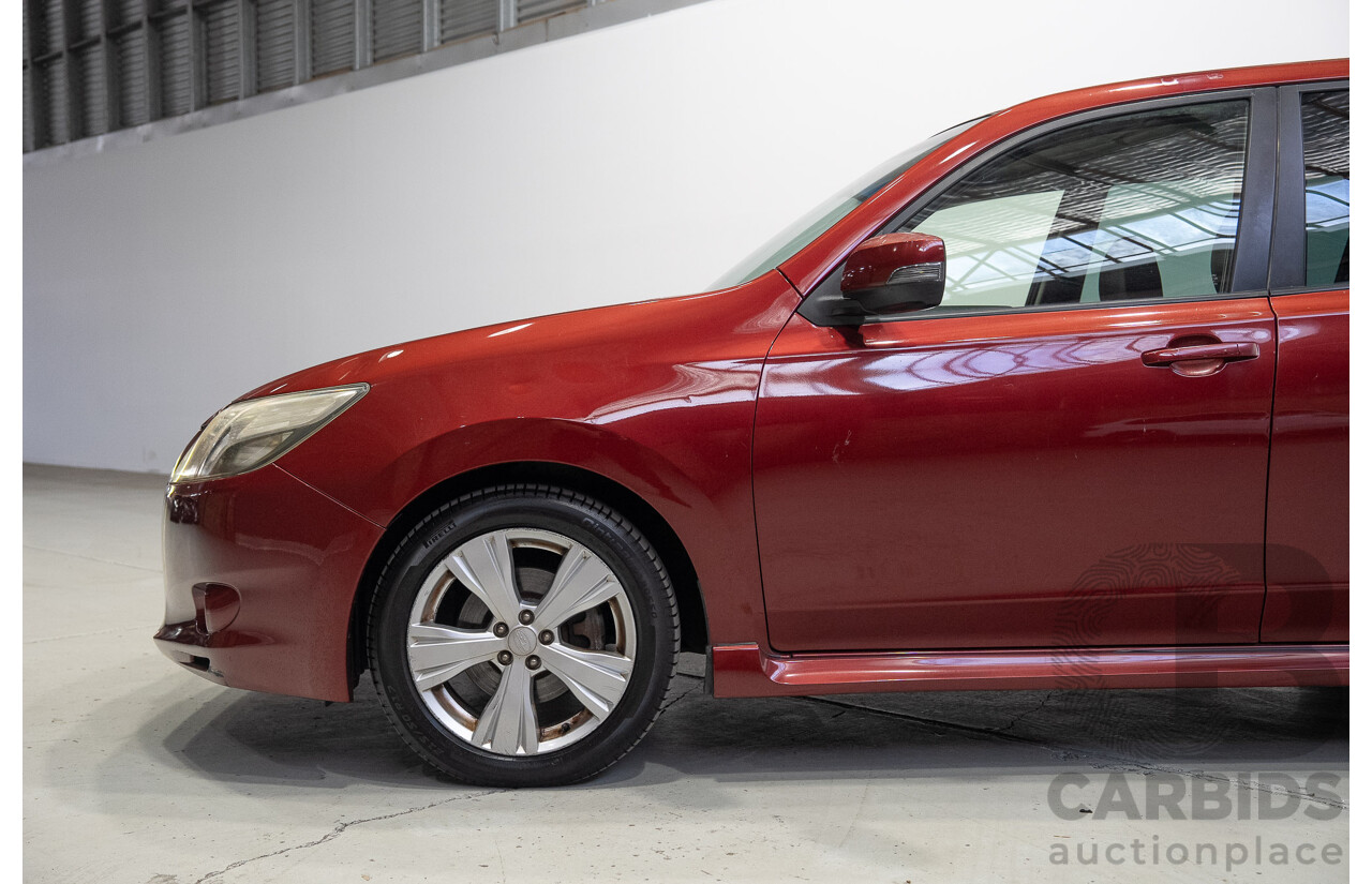 01/2013 Subaru Liberty EXIGA PREMIUM (AWD) MY13 4d Wagon Red 2.5L 7 Seats