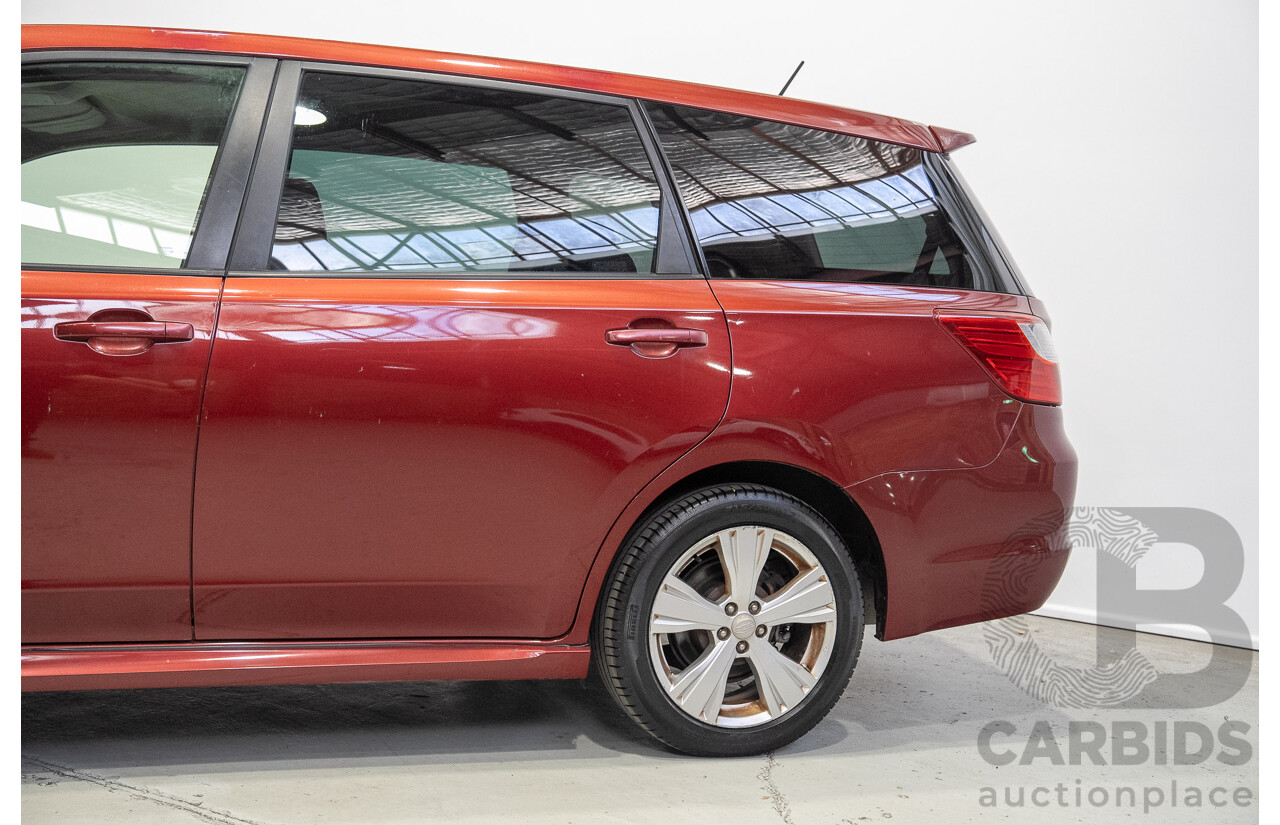 01/2013 Subaru Liberty EXIGA PREMIUM (AWD) MY13 4d Wagon Red 2.5L 7 Seats
