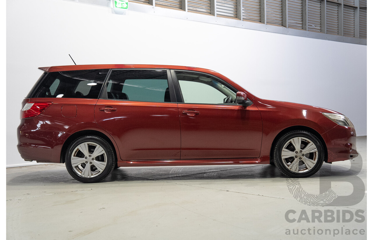 01/2013 Subaru Liberty EXIGA PREMIUM (AWD) MY13 4d Wagon Red 2.5L 7 Seats