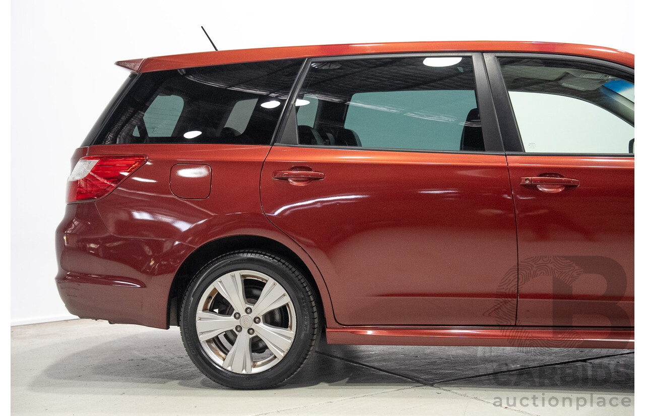 01/2013 Subaru Liberty EXIGA PREMIUM (AWD) MY13 4d Wagon Red 2.5L 7 Seats