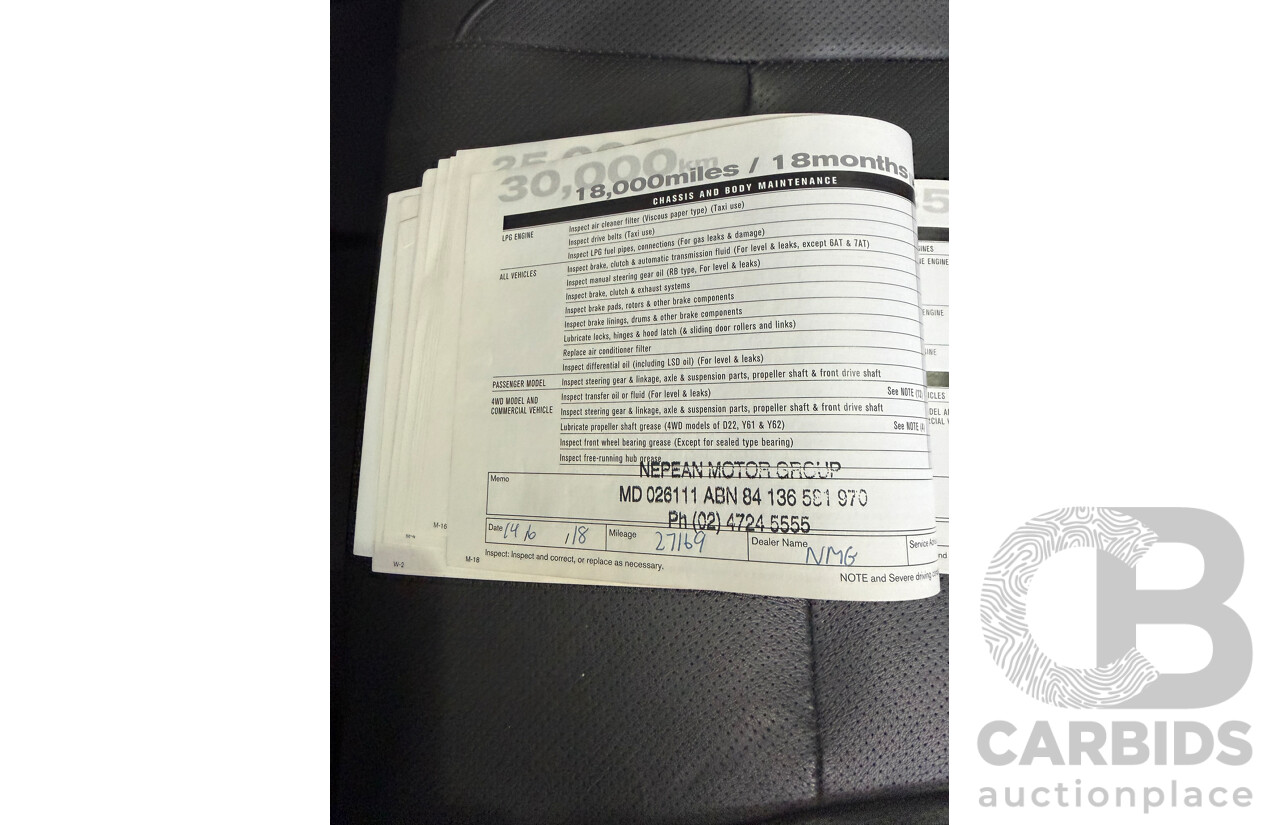 03/2017 Nissan Qashqai Ti FWD J11 4d Wagon White 2.0L