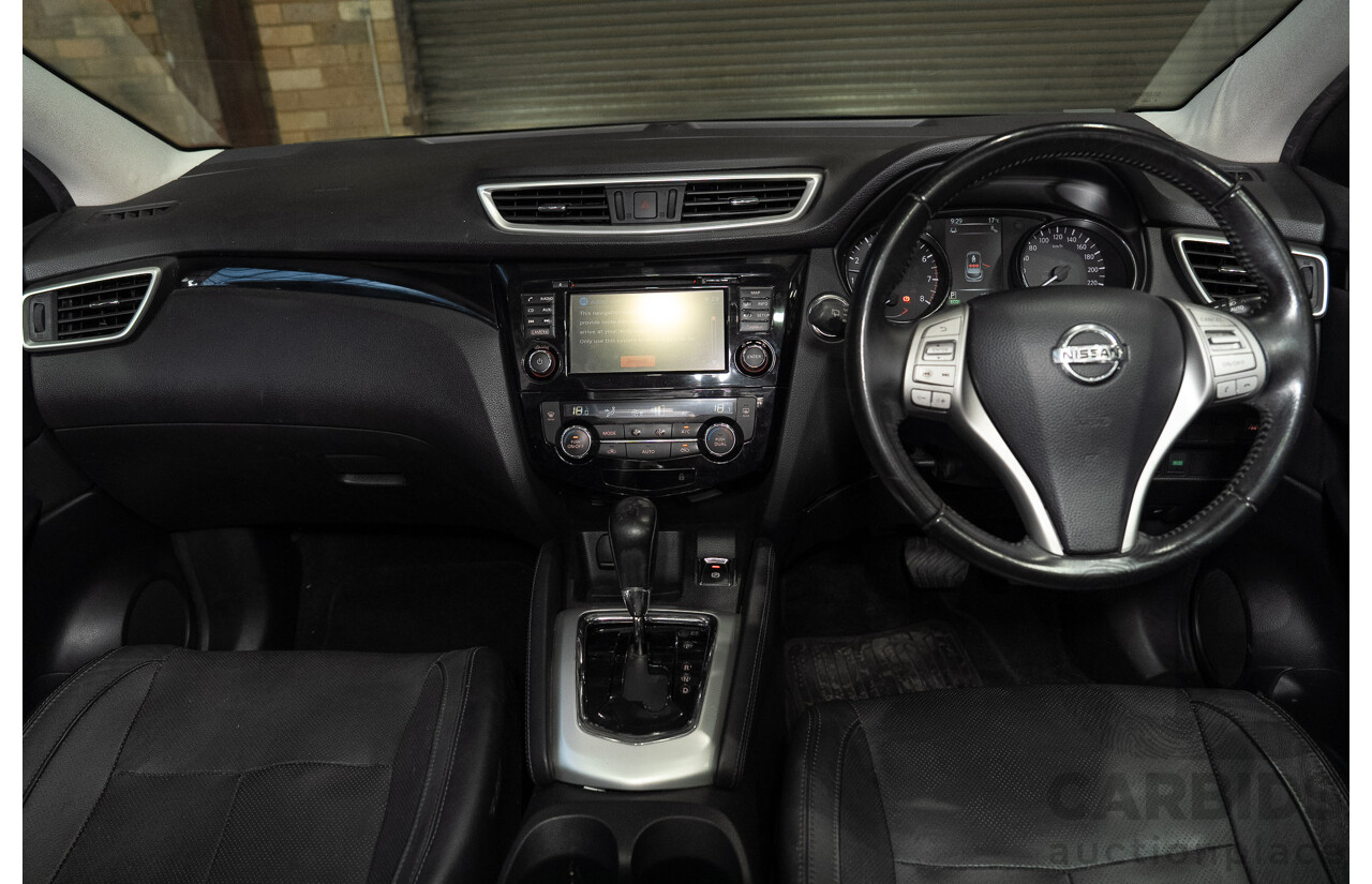 03/2017 Nissan Qashqai Ti FWD J11 4d Wagon White 2.0L