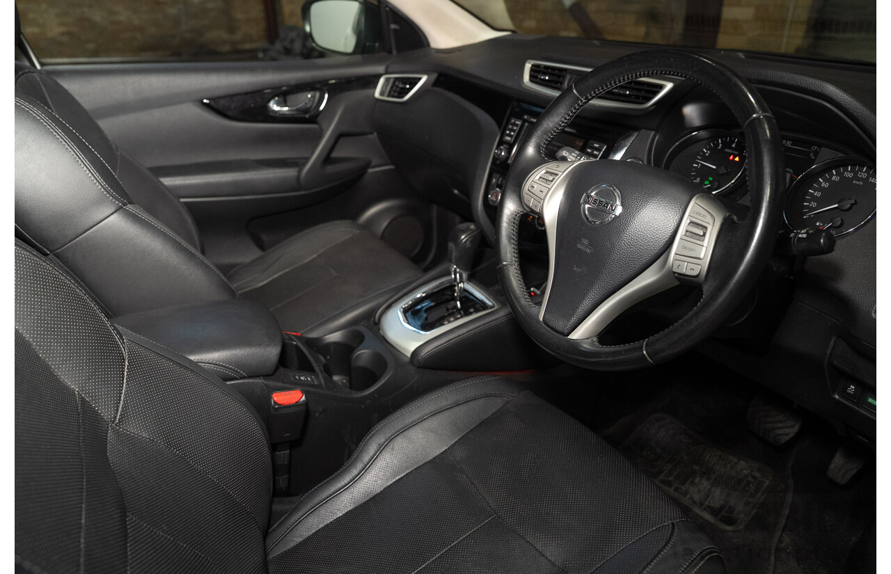 03/2017 Nissan Qashqai Ti FWD J11 4d Wagon White 2.0L