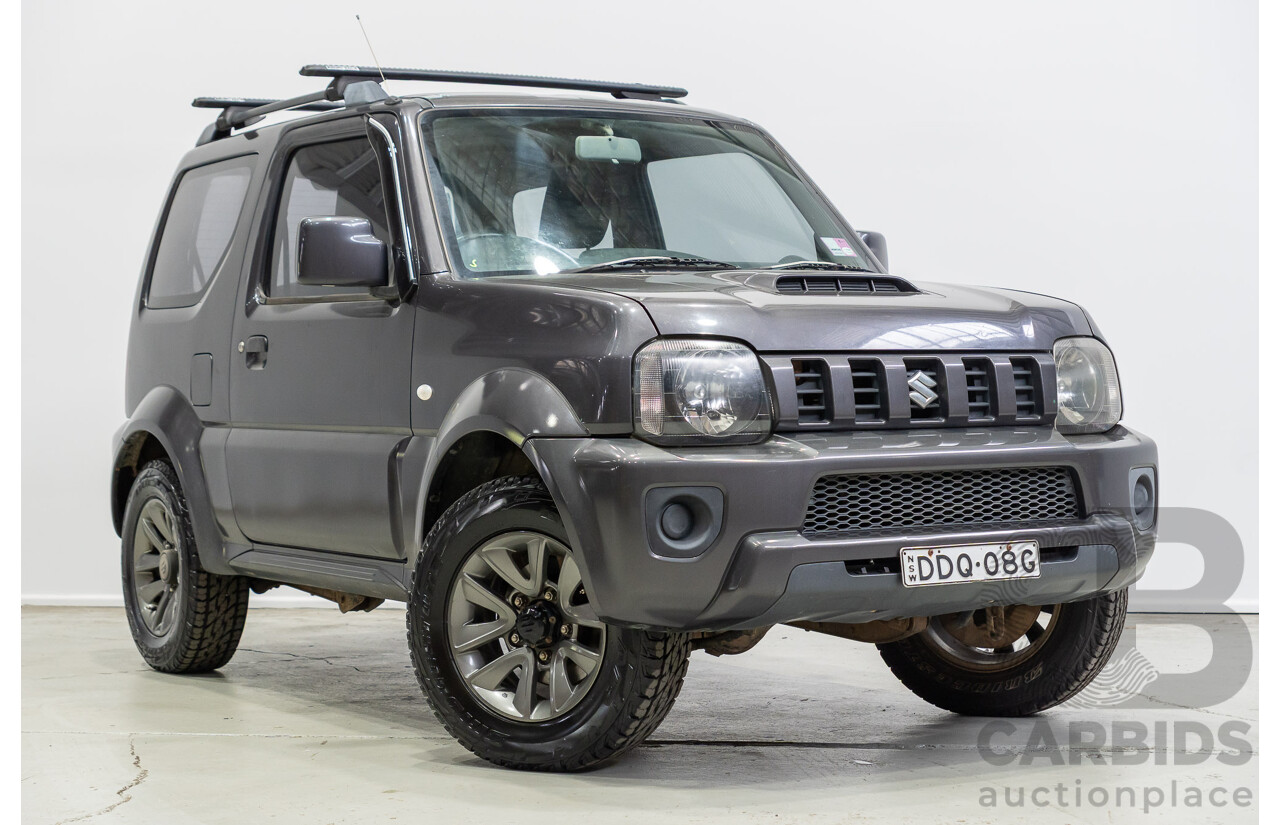 02/2016 Suzuki Jimny Sierra (4x4) SN413 T6 2d Wagon Quasar Grey 1.3L