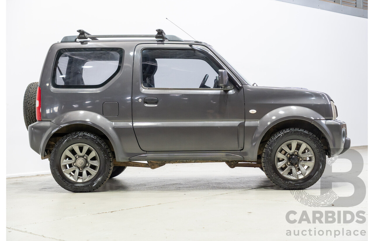 02/2016 Suzuki Jimny Sierra (4x4) SN413 T6 2d Wagon Quasar Grey 1.3L