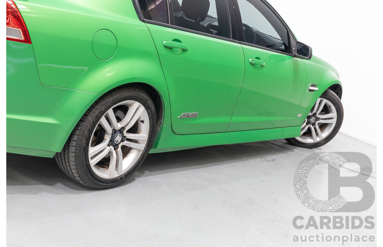 01/2008 Holden Commodore SS VE MY08 4d Sedan Atomic Green V8 6.0L