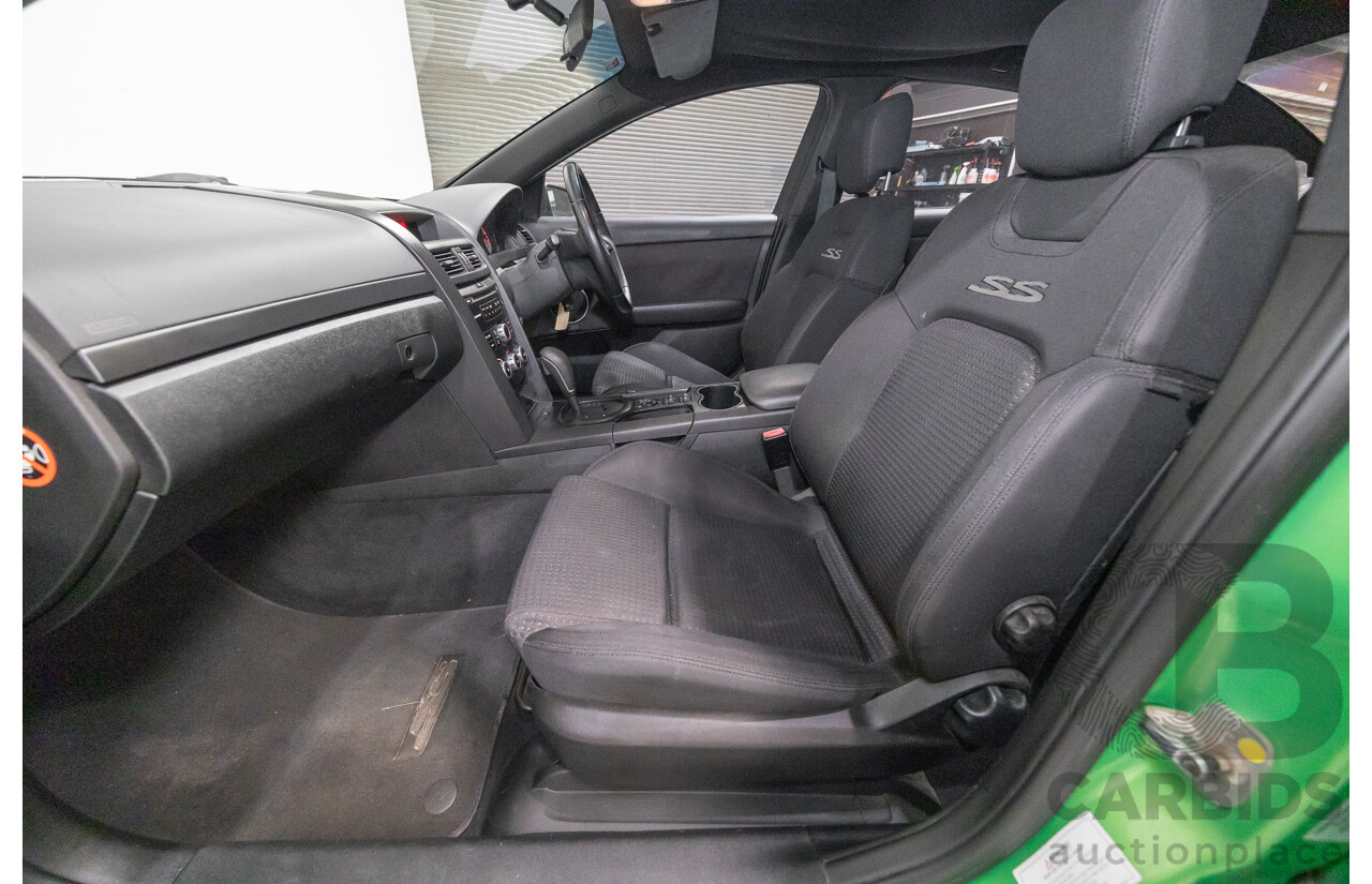 01/2008 Holden Commodore SS VE MY08 4d Sedan Atomic Green V8 6.0L