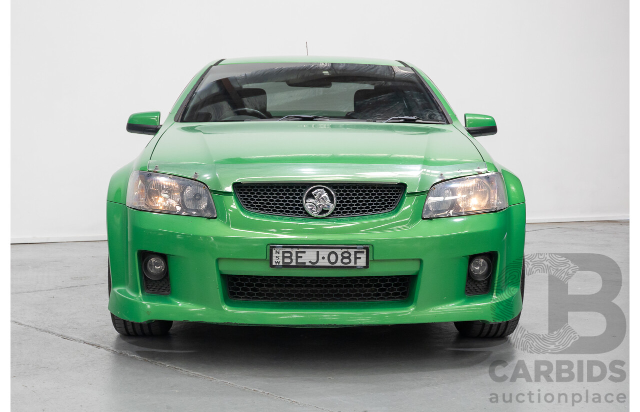 01/2008 Holden Commodore SS VE MY08 4d Sedan Atomic Green V8 6.0L