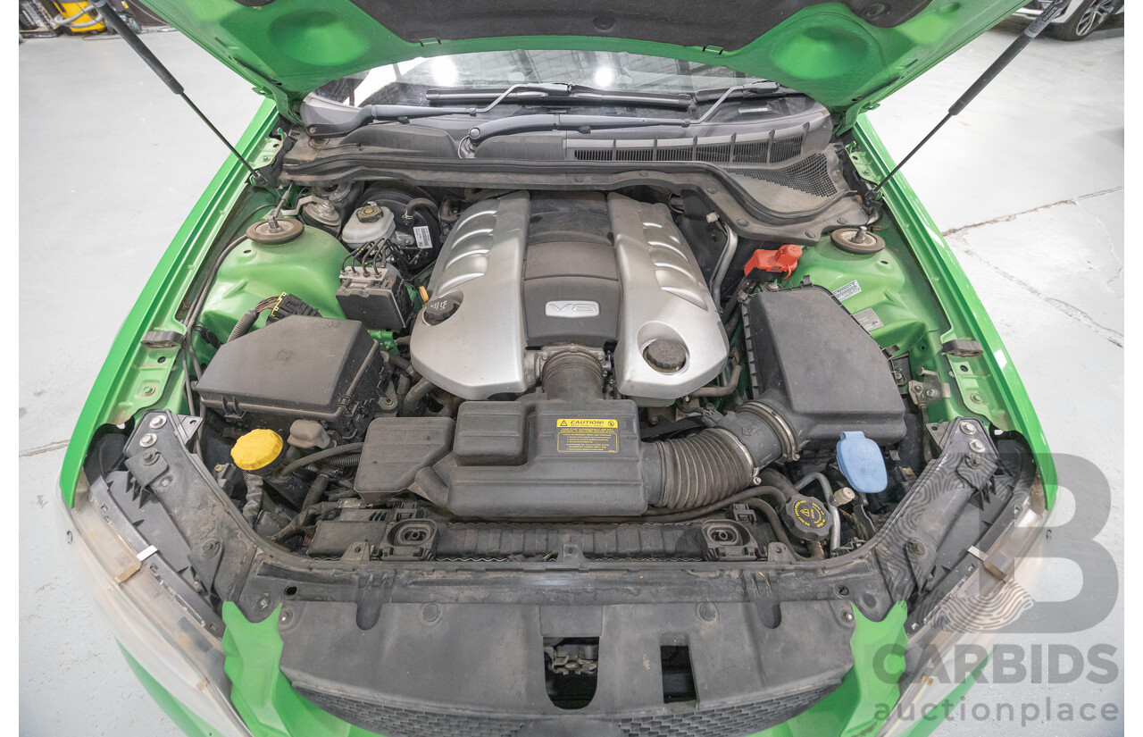 01/2008 Holden Commodore SS VE MY08 4d Sedan Atomic Green V8 6.0L