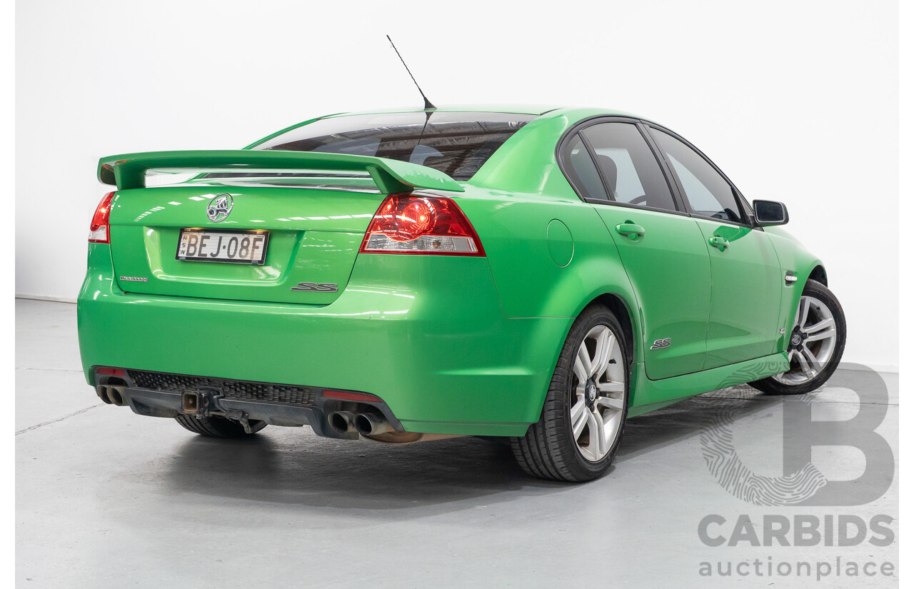 01/2008 Holden Commodore SS VE MY08 4d Sedan Atomic Green V8 6.0L