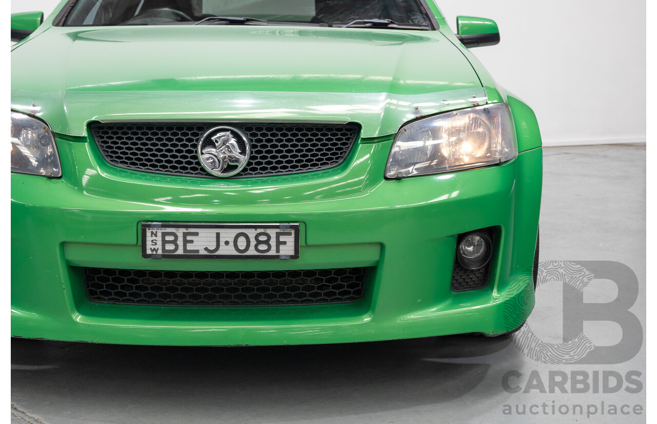 01/2008 Holden Commodore SS VE MY08 4d Sedan Atomic Green V8 6.0L