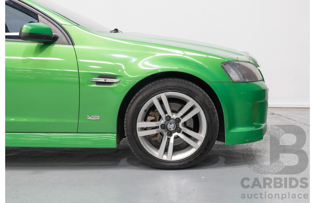 01/2008 Holden Commodore SS VE MY08 4d Sedan Atomic Green V8 6.0L