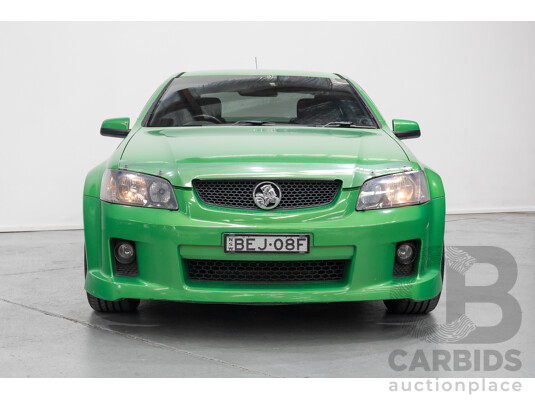 01/2008 Holden Commodore SS VE MY08 4d Sedan Atomic Green V8 6.0L