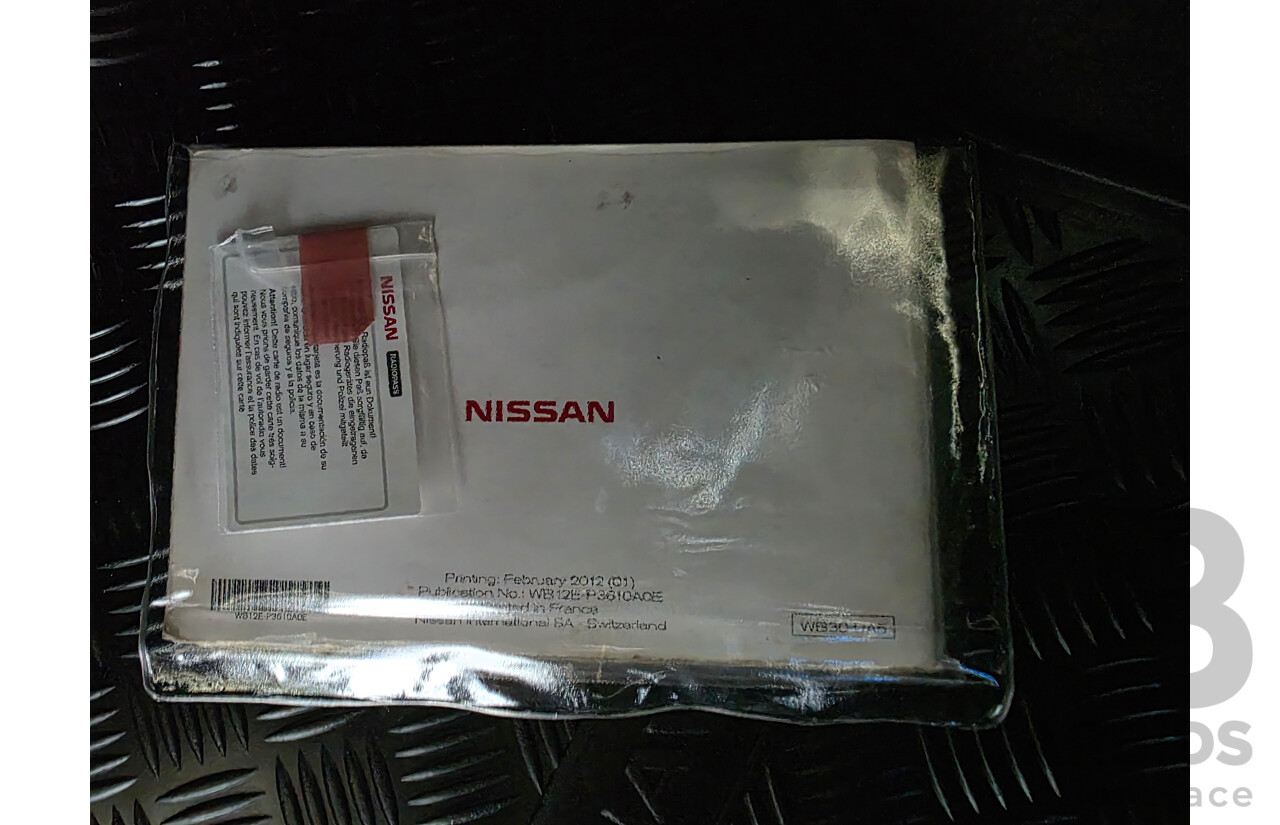 01/2013 Nissan Navara ST (4x4) D40 Dual Cab P/Up Red 2.5L