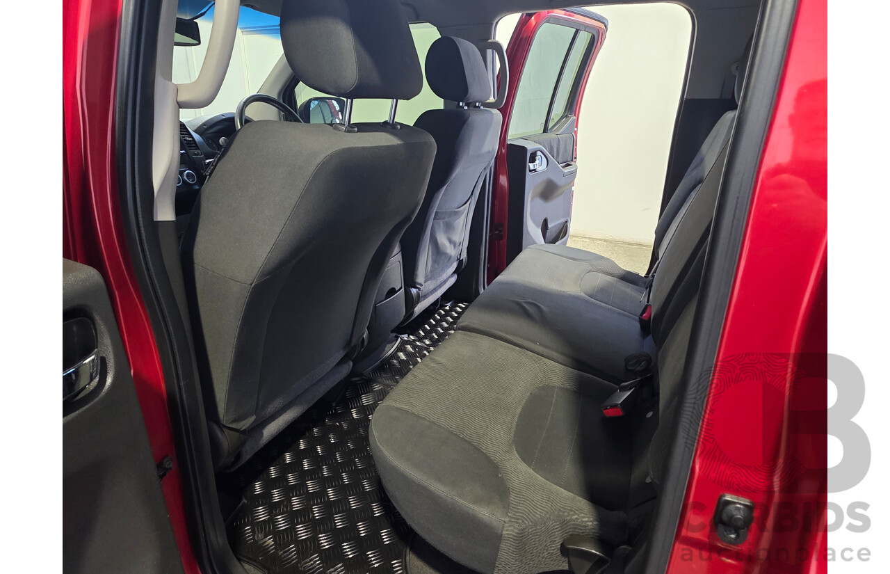 01/2013 Nissan Navara ST (4x4) D40 Dual Cab P/Up Red 2.5L