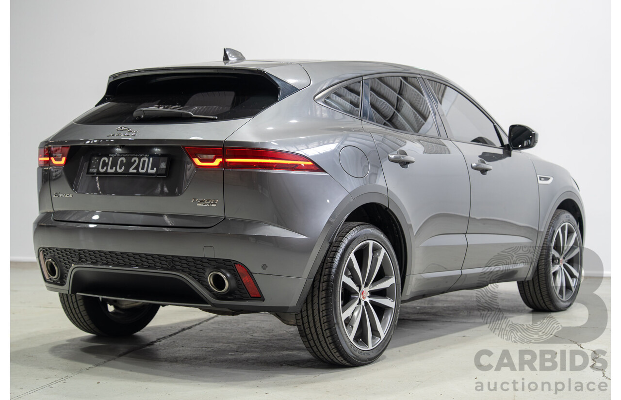 02/2019 Jaguar E-Pace P200 R-Dynamic S (AWD) X540 MY19 4d Wagon Grey 2.0L