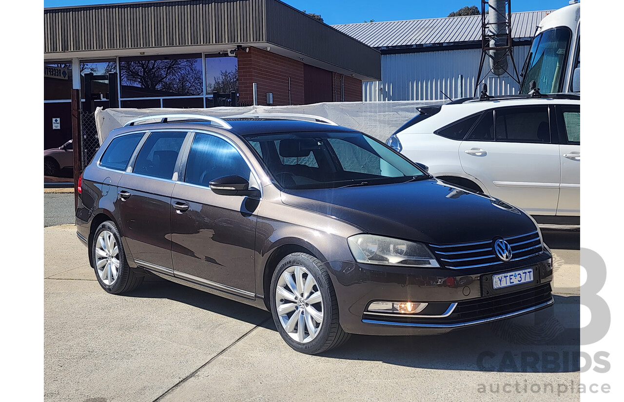 06/2012 Volkswagen Passat 118 TSI 3C MY12 4d Wagon Brown 1.8L