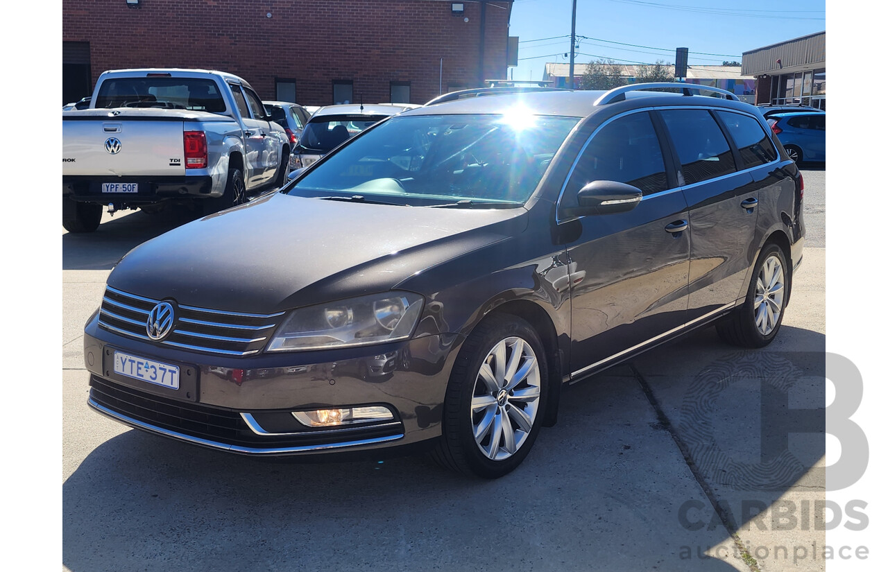 06/2012 Volkswagen Passat 118 TSI 3C MY12 4d Wagon Brown 1.8L