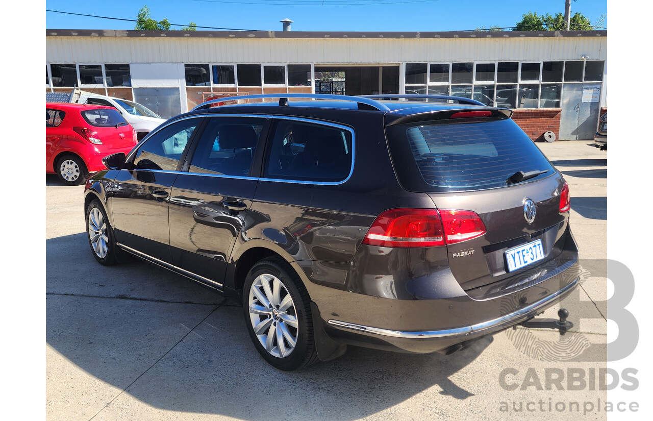 06/2012 Volkswagen Passat 118 TSI 3C MY12 4d Wagon Brown 1.8L