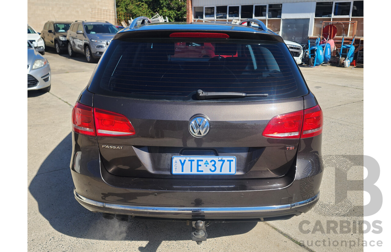 06/2012 Volkswagen Passat 118 TSI 3C MY12 4d Wagon Brown 1.8L