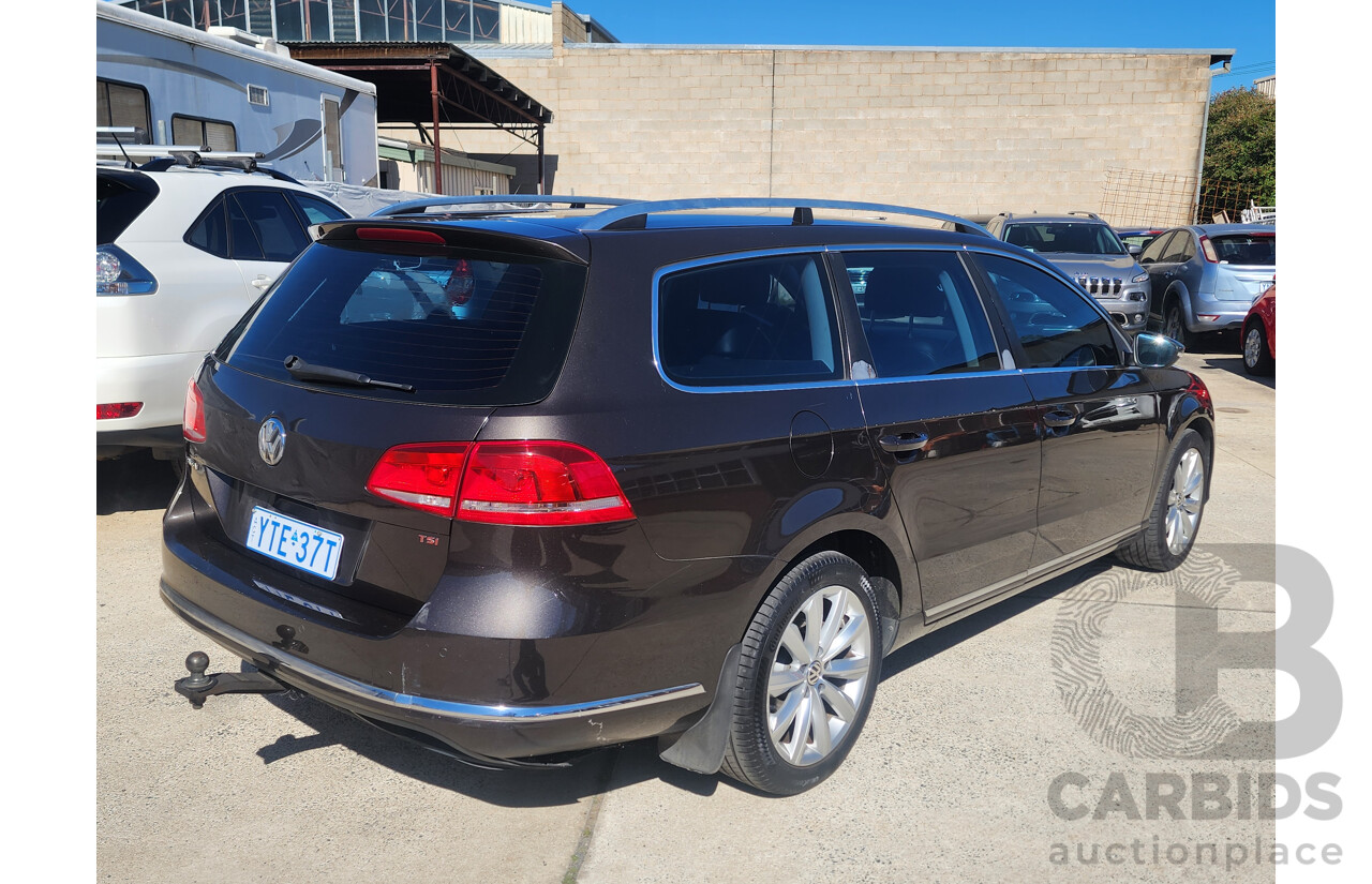 06/2012 Volkswagen Passat 118 TSI 3C MY12 4d Wagon Brown 1.8L