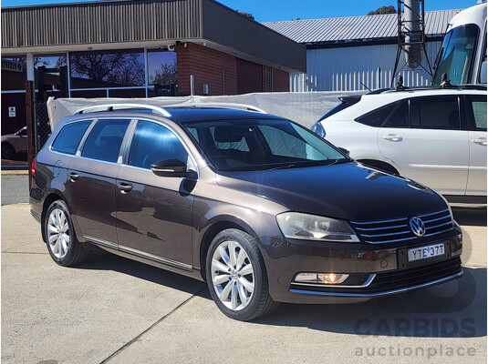 06/2012 Volkswagen Passat 118 TSI 3C MY12 4d Wagon Brown 1.8L