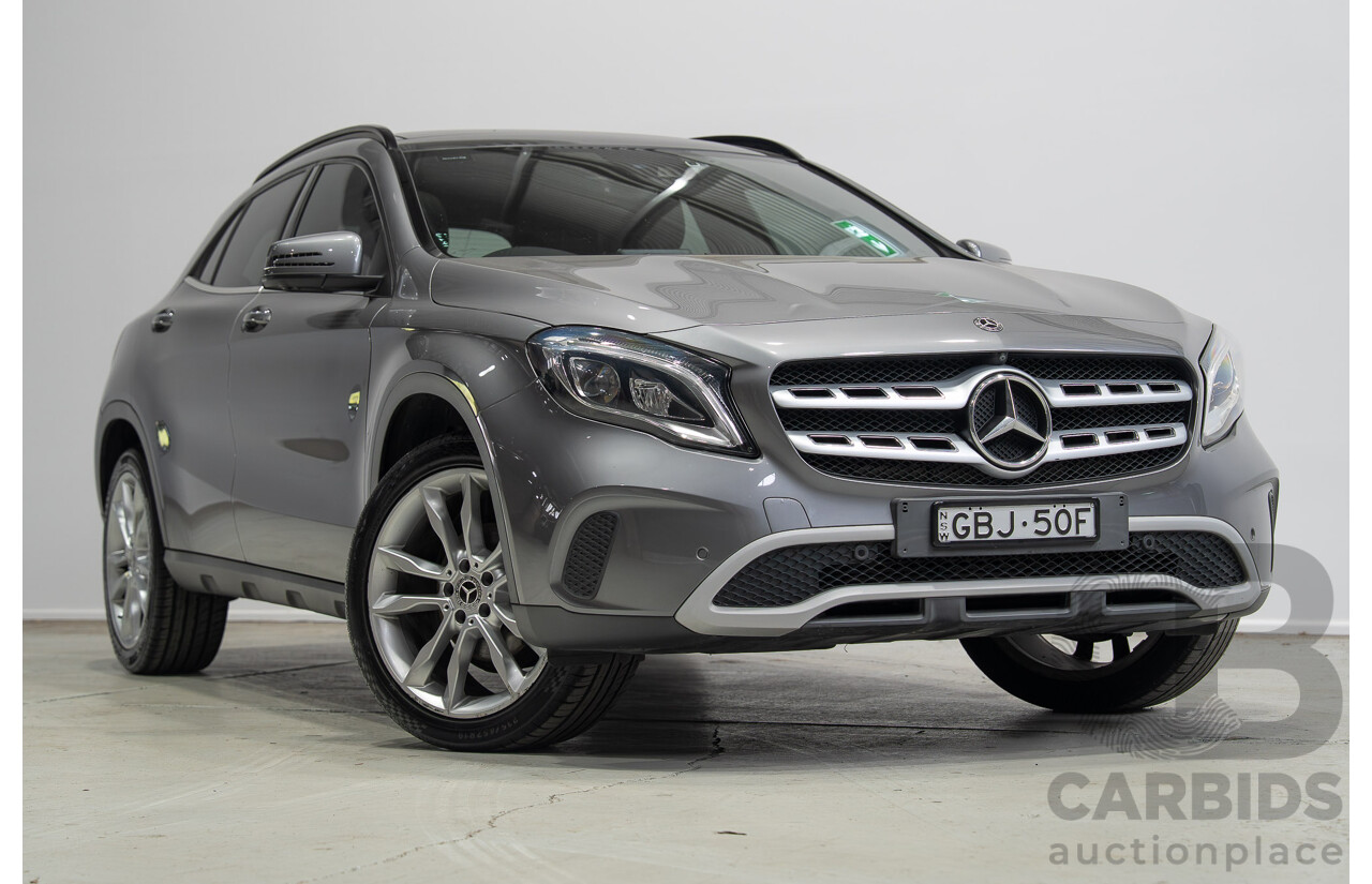 10/2019 Mercedes Benz GLA 180 X156 MY19 4d Wagon Mountain Grey Metallic Turbo 1.6L