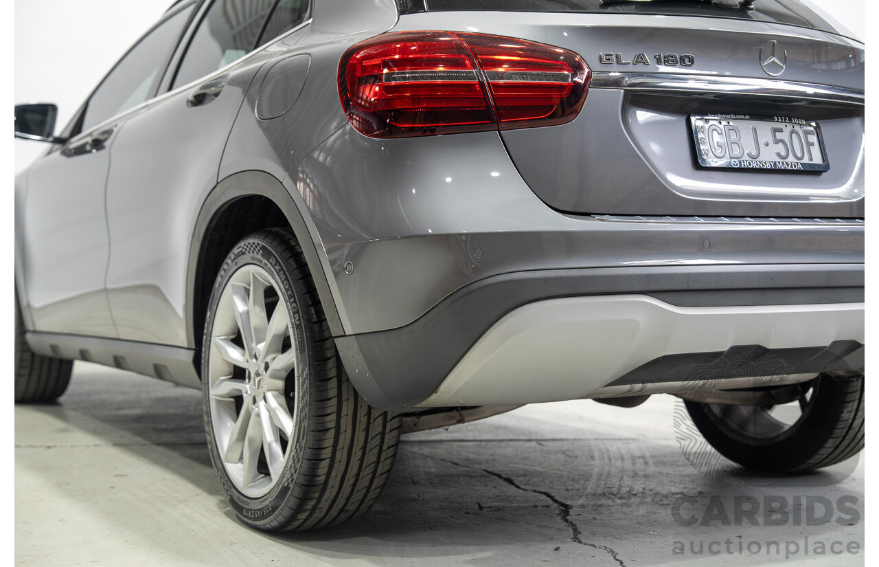 10/2019 Mercedes Benz GLA 180 X156 MY19 4d Wagon Mountain Grey Metallic Turbo 1.6L