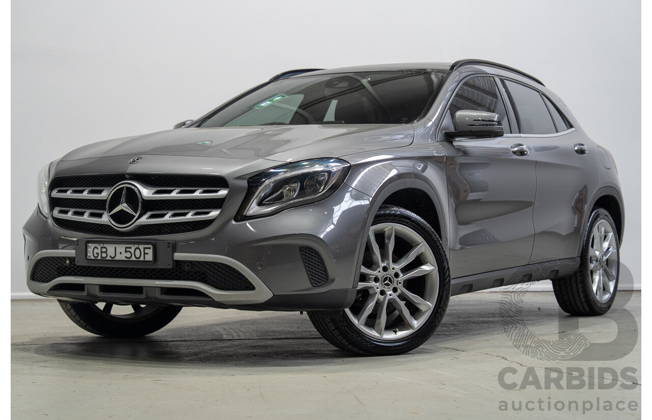 10/2019 Mercedes Benz GLA 180 X156 MY19 4d Wagon Mountain Grey Metallic Turbo 1.6L