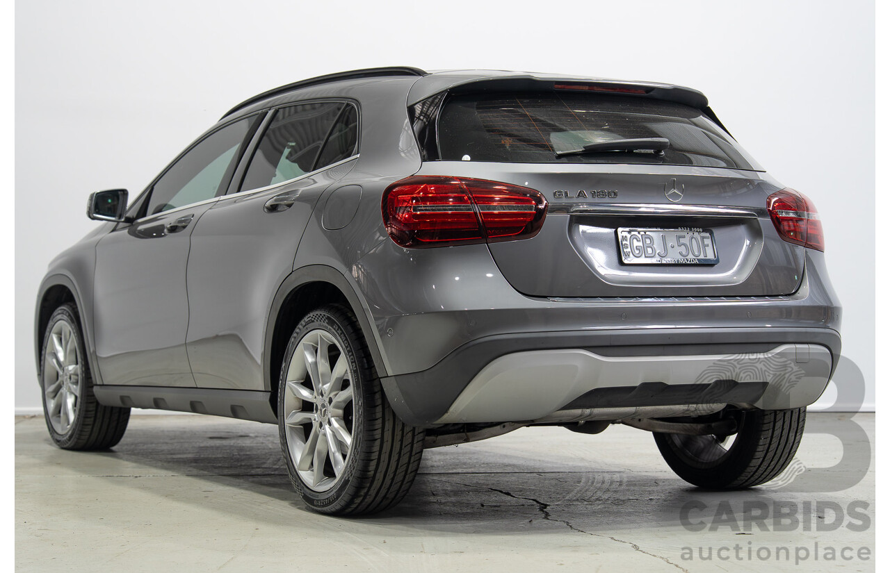 10/2019 Mercedes Benz GLA 180 X156 MY19 4d Wagon Mountain Grey Metallic Turbo 1.6L